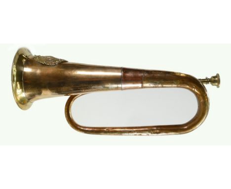 Argyll and Sutherland Highlanders Large Regimental Bugle : length 45cm 