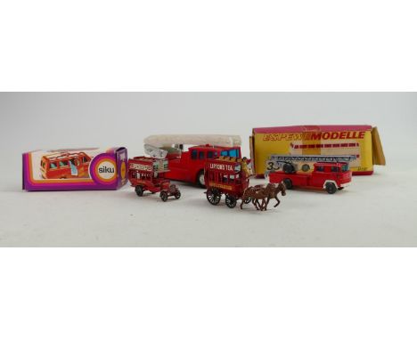 A collection of continental boxed &amp; loose vehicles including : Lone Star, Siku, Espewe Modelle etc. 
