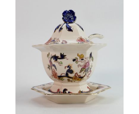 Masons Mandalay tureen stand and ladle (3): 