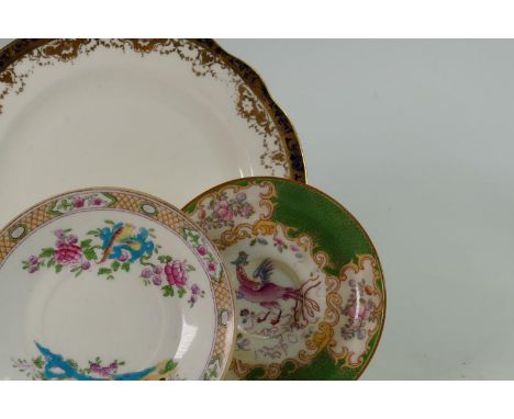 A collection of gilded Hammersley tea ware and Mintons and Collingwood coffee cans etc. (some damages and staining)(approx 64