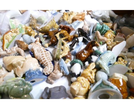 A good collection of Wade whimsies: Including Sea Life, Animals, KP Friars, first version whimsies etc. (approx 80) 