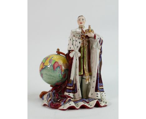 Carltonware figure of King Edward VIII: Height 24cm. 