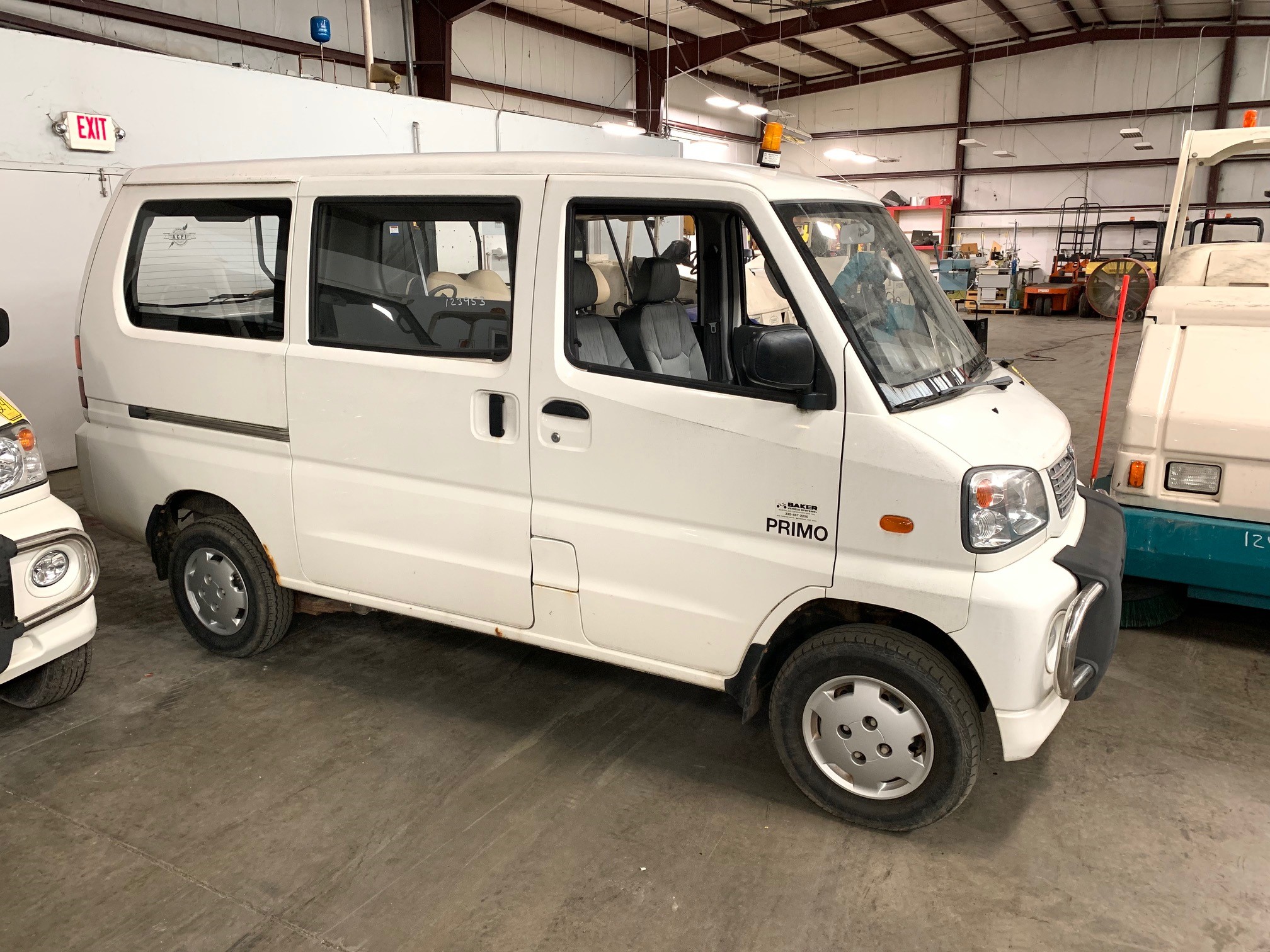 2012 VANTAGE PRIMO UTILITY VAN, 1.2 L EFI DOHC 16VALVE CACTEK GASOLINE
