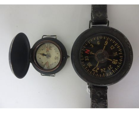 German: Luftwaffe Pilot's Wrist Compass and another