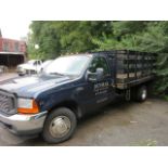 2001 Ford F350 Dualie Stake Body VIN 1FDWF36541ED34180; 213288 Miles, Automatic; Triton V10 Gas