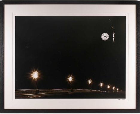 Stuart Redler, Westminster Bridge, archival pigment print, signed lower right, number 4 out of an edition of 25, sight 74 cm 