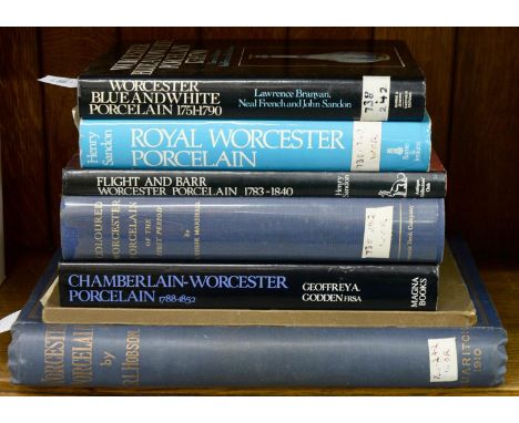 WORCESTER PORCELAIN. HOBSON (R L) WORCESTER PORCELAIN A DESCRIPTION OF THE WARE FROM THE WALL PERIOD TO THE PRESENT DAY&nbsp;