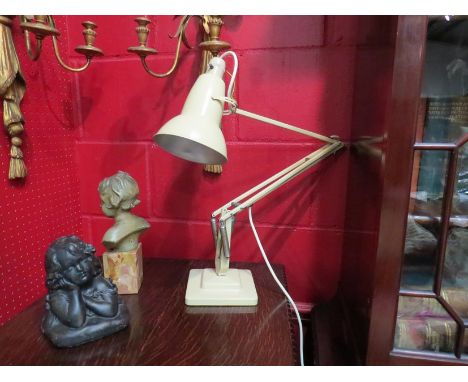 A Herbert Terry anglepoise lamp 