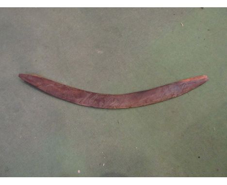 A vintage Australian boomerang 