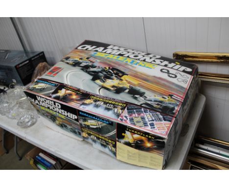 A World Championships Scalextric set, sold as collectors item