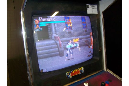 The Punisher 25 Capcom Arcade Game Item Is In Used Condition Evidence Of Wear And Commercial