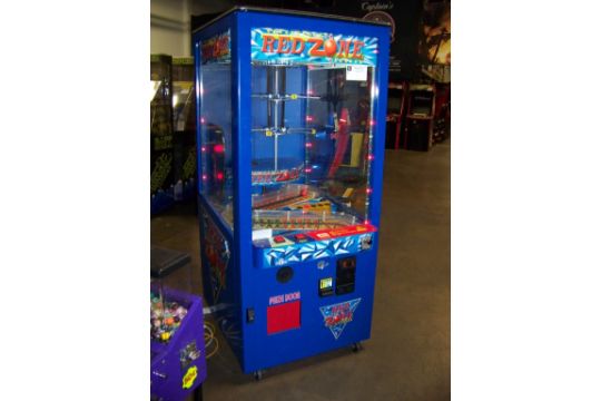 red zone prize redemption game baytek item is in used condition