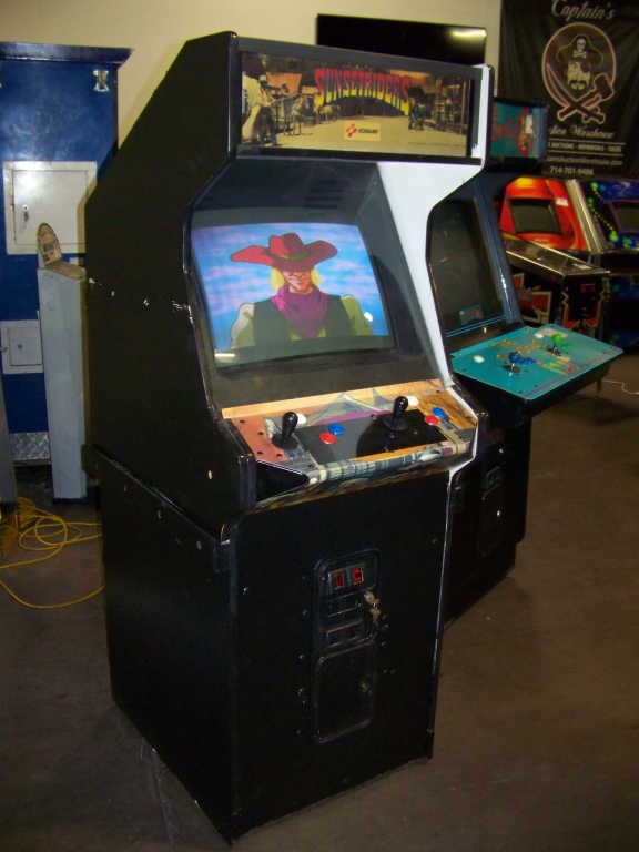 Sunset Riders 2 Player Upright Arcade Game Item Is In Used