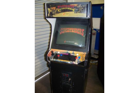 Sunset Riders 2 Player Upright Arcade Game Item Is In Used