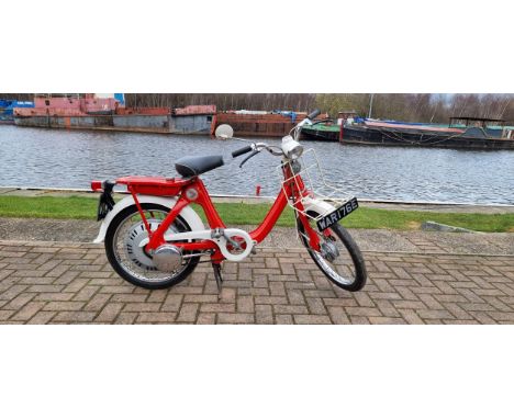1967 Honda P50. 49cc. Registration number WAR 176E (non transferrable). Frame number P50 - A127661. Engine number 127557. Sol