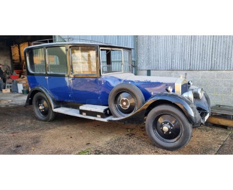 1927 Lanchester 40, 6,200cc. Registration number YF 1847, not recorded with DVLA. Body number 1974 (see text). Engine number 