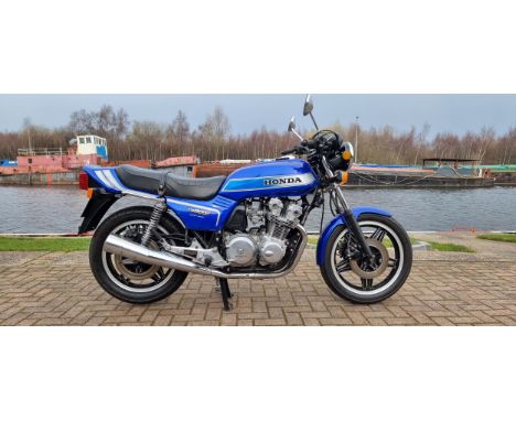 1980 Honda CB900F, 901cc. Registration number YFR 181V. Frame number SC01 2108558. Engine number SC01E 2108416N. Sold with th