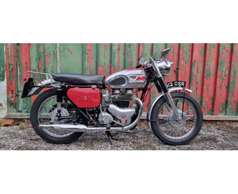 1964 Matchless G12 CSR, 648cc. Registration number CTN 372B. Frame number overpainted A85338. Engine number G12 CSR 9573. Gea