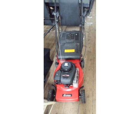 A classic XL35 Briggs & Stratton engine lawnmower 