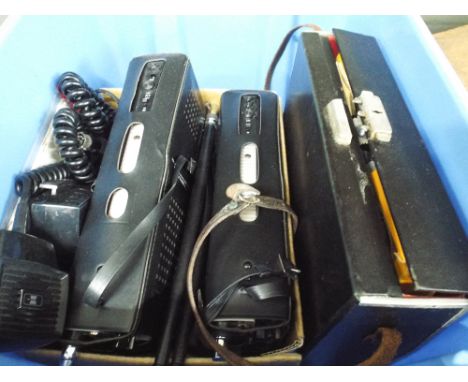 Two CB radios and an old cine camera