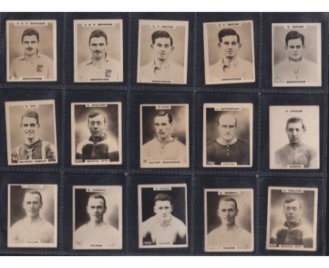 Cigarette cards, Football, Godfrey Phillips Pinnace Footballers, 'K' size, 192 cards all numbered 941 and over all Pinnace Ph