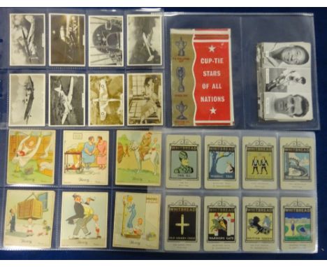 Cigarette & trade cards, large accumulation of various cards, loose & in modern albums inc. Whitbread Inn Signs 1st Series (M