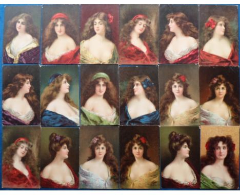 Postcards, a mixed collection of approx. 54 cards, many published in Germany, mostly from Tuck originals, inc. Asti illustrat