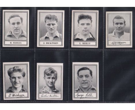 Trade cards, Liam Devlin Famous Footballers x 15 cards in part sets New series (11) including Alf Ramsey, Stanley Matthews A1