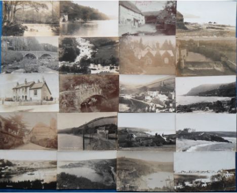 Postcards, Devon, an RP collection of approx. 64 cards all published by artist and photographer W.R Gay, showing villages, an