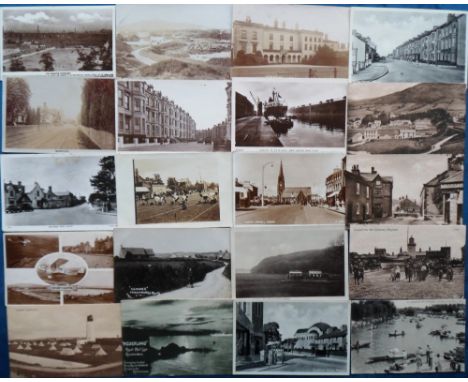 Postcards, a mainly UK topographical mix of approx. 238 cards, with a few foreign. RPs include viaducts Stockport, The Mounta