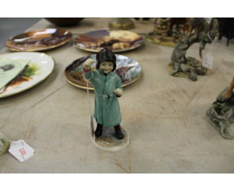 Royal Worcester February figure