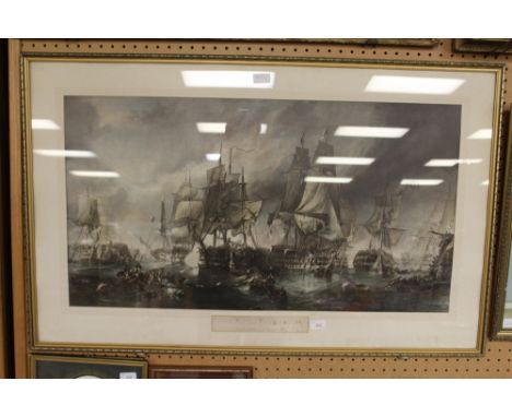 Print-Battle of Trafalgar
