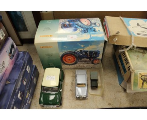 Fordson Major tractor, Jeep, Mini etc (models)