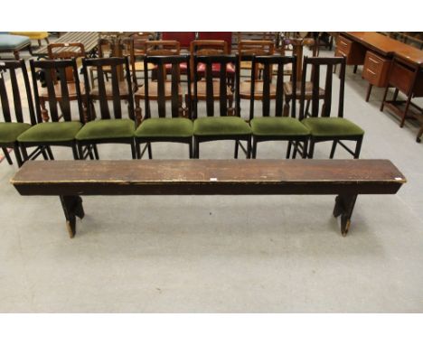 Pine bench