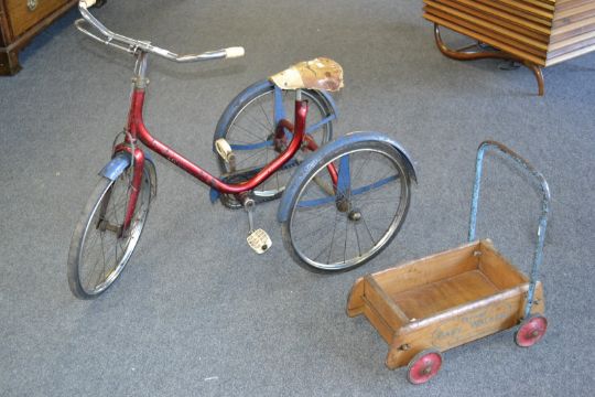 1950's triang tricycle