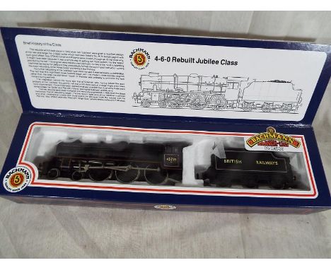 A Bachmann Branch - Line OO gauge locomotive and tender, 4-6-0, Rebuilt Jubilee Class, Comet Operating No 45735, British Rail