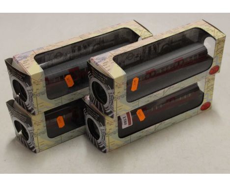 A set of four EFE 1/76 scale 1930s London Tube stock, four examples, all as seen on the Northern Line, unpoweredCondition rep