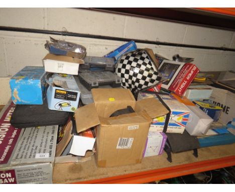 A SELECTION OF BOXED TOOLS AND CONSUMABLES