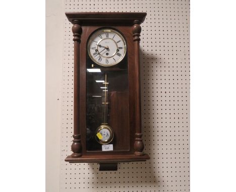 A HERMLE WESTMINSTER WALL CLOCK 