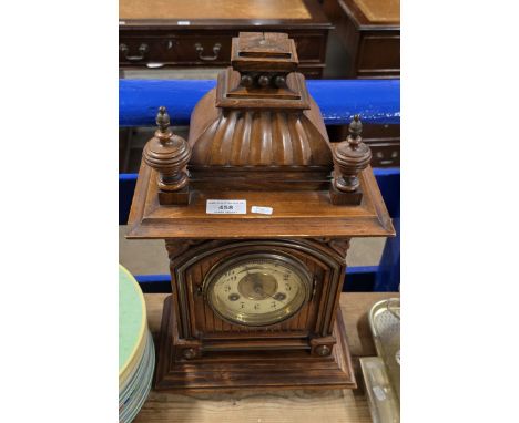MAHOGANY CASED MANTLE CLOCK      
