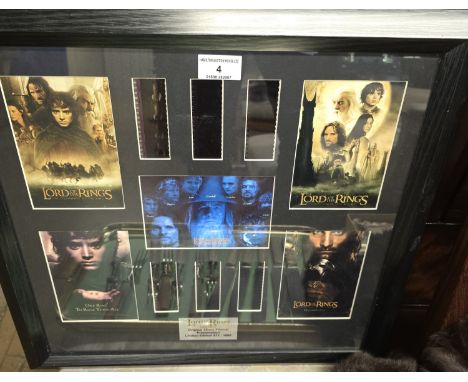 LORD OF THE RINGS FRAMED FILM CELL, LIMITED EDITION NUMBER 611