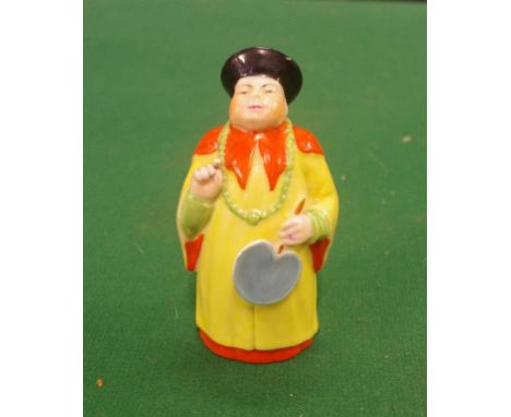 Antique Royal Worcester Mandarin candle snuffer 9.5cm high approx.