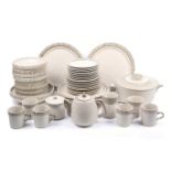 Mid-century Japanese Kasuga 'Showa' stoneware tea and dinner service.