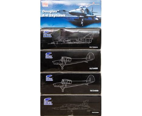 Hobby Master, and Falcon Models , 1/72 scale diecasts: include, Douglas A-4 Skyhawk, Morane Saulnier MS500/502, F-21 Lion, Br