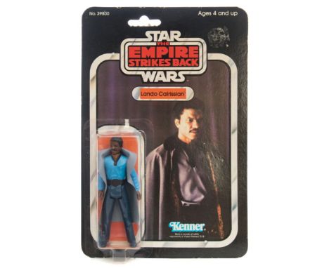 Kenner  Star Wars 'The Empire Strikes Back' Lando Calrissian 3 3/4 inch figure:, within bubble on 32 card back.