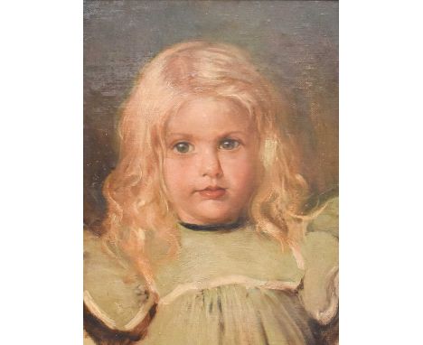Franz Oerder (1867-1944) DutchPortrait of Jeanne Browne Oil on canvas laid on to panel, 42cm by 30.5cm