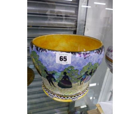 AN ART DECO JARDINIERE. 