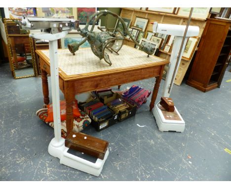 TWO SETS OF AVERY PERSON SCALES ETC. 