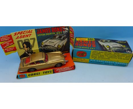 A Corgi Toys 261 James Bond 007 Aston Martin DB5, boxed, box a/f