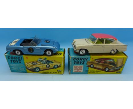 Two Corgi Toys vehicles, 234 and 318, boxed